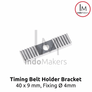 Timing Belt Holder Bracket Fixing Plate 40 x 9mm Fixing Diameter 4mm
