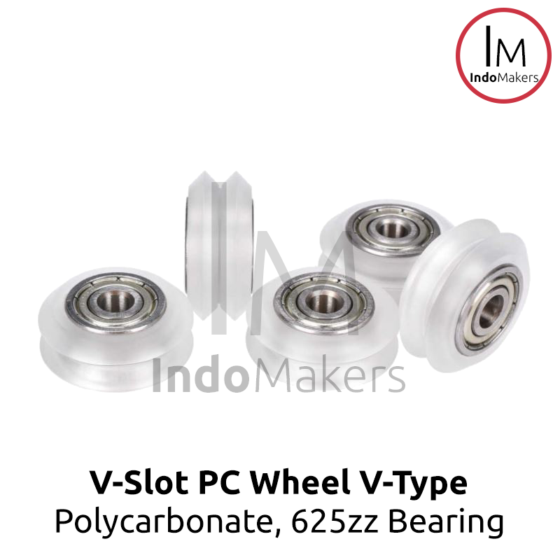 OpenBuilds CNC V-Slot PC Polycarbonate V-Wheel V-Type 625zz - Image 3