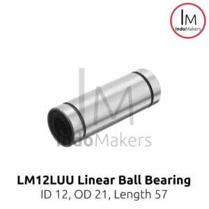 LM12LUU Linear Bearing Sliding Bushing ID 12 OD 21 Length 57