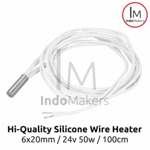 High Quality Silicone Wire Cartridge Heater 24V 50W 1Meter
