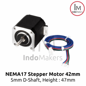 NEMA 17 Stepper Motor 3D Printer CNC 42mm HD6412-06 D-Shaft 5mm
