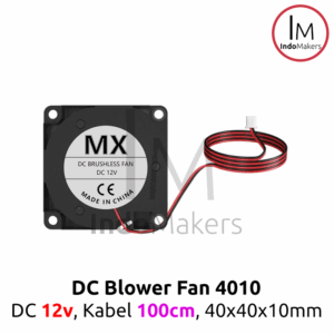 DC Blower Fan / Turbo Fan 4010 DC 12V 2 pin Kabel 100cm