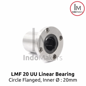 LMF20UU / LMF 20 UU Linear Motion Round Flange Bearing