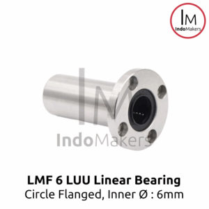 LMF6LUU / LMF 6 LUU Longer Linear Motion Round Flange Bearing