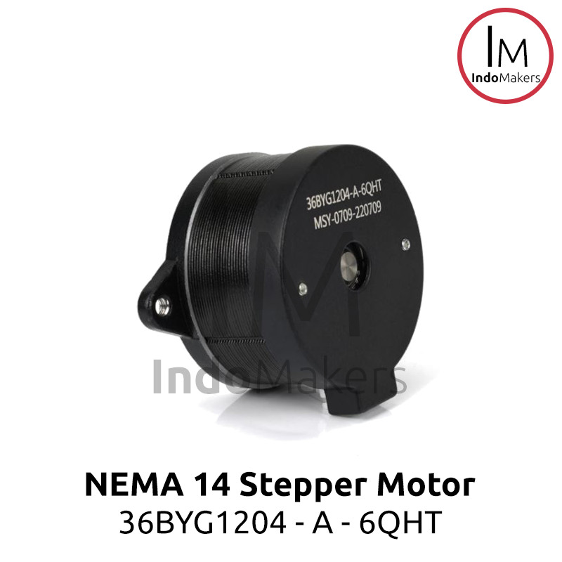 NEMA 14 Voron Extruder Stepper Motor 36BYG1204-A-6QHT - Image 2