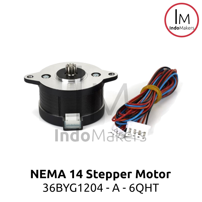 NEMA 14 Voron Extruder Stepper Motor 36BYG1204-A-6QHT - Image 3