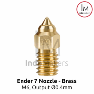 Ender 7 3D Printer Brass High Speed Nozzle M6 Output 0.4mm