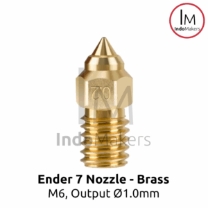 Ender 7 3D Printer Brass High Speed Nozzle M6 Output 1.0mm