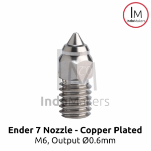 Ender 7 3D Printer Copper Plated High Speed Nozzle M6 Output 0.6mm