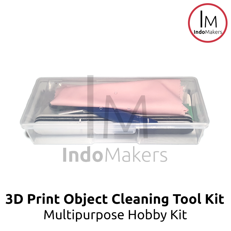 Multipurpose Craft, Hobby, 3D Printed Object Cleaning Tool Kit - Image 2
