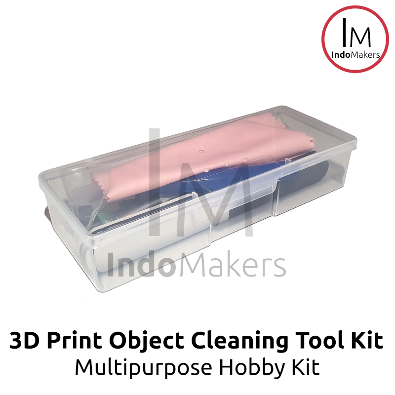 Multipurpose Craft, Hobby, 3D Printed Object Cleaning Tool Kit - Image 3