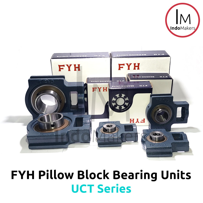 Pillow Block Bearing Unit UCT 205 - As 25mm FYH Japan - Image 2