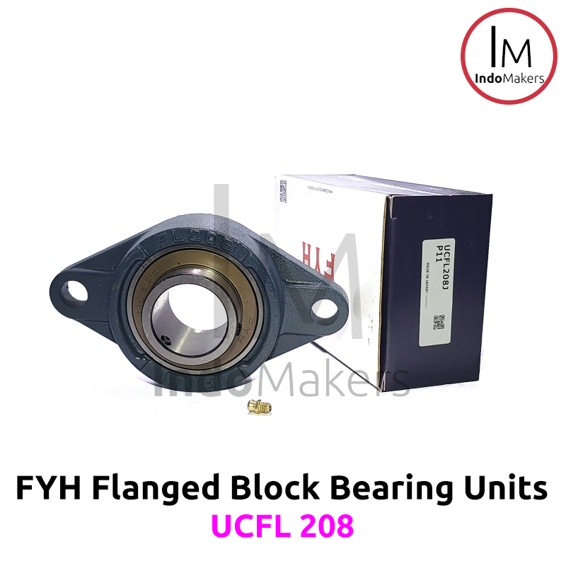 Flanged Block Bearing Unit UCFL 208 - As 40mm FYH Japan