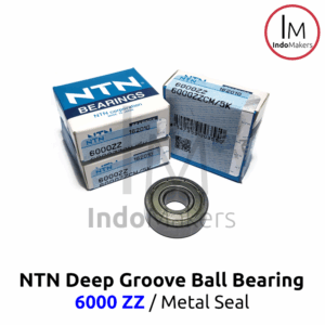 Deep Groove Ball Bearing 6000ZZ Metal Seal - As 10mm NTN Japan