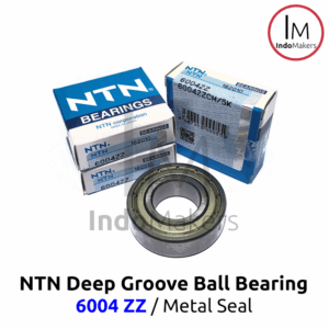 Deep Groove Ball Bearing 6004ZZ Metal Seal - As 20mm NTN Japan