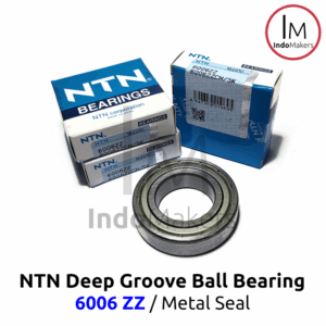 Deep Groove Ball Bearing 6006ZZ Metal Seal - As 30mm NTN Japan