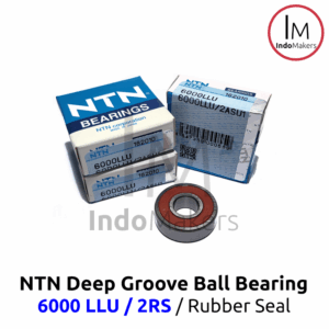Deep Groove Ball Bearing 6000LLU / 2RS Rubber Seal - As 10mm NTN Japan