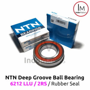 Deep Groove Ball Bearing 6212LLU / 2RS Rubber Seal - As 60mm NTN Japan