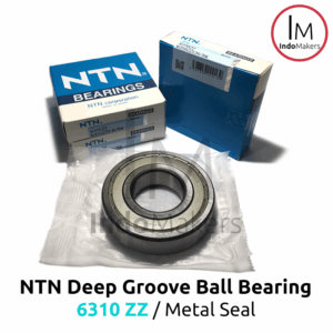 Deep Groove Ball Bearing 6310ZZ Metal Seal - As 50mm NTN Japan