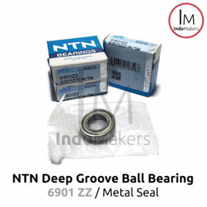Deep Groove Ball Bearing 6901ZZ Metal Seal - As 12mm NTN Japan