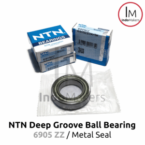 Deep Groove Ball Bearing 6905ZZ Metal Seal - As 25mm NTN Japan