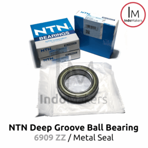 Deep Groove Ball Bearing 6909ZZ Metal Seal - As 45mm NTN Japan