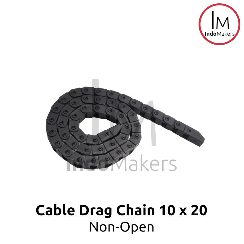 Plastic CNC Cabling Towline Cable Drag Chain 10 x 20 Carrier Hole Non-Open - Image 2