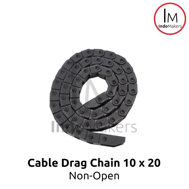 Plastic CNC Cabling Towline Cable Drag Chain 10 x 20 Carrier Hole Non-Open - Image 3