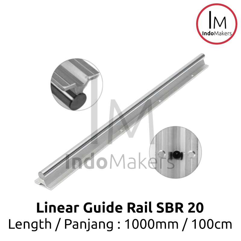 SBR20 / SBR 20 Linear Guide Rail / Rel Linear CNC / Stainless Steel - Image 2