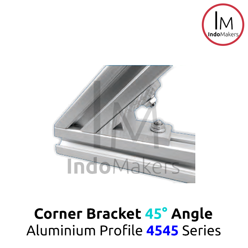 Aluminium Profile 4545 Corner Bracket Angle Connection 45 Degree - Image 4