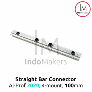 Aluminium Profile 2020 Straight Connector Konektor Lurus Profile 2020