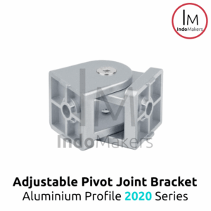 Aluminium Profile Corner Bracket Pivot Joint 2020 Adjustable / Engsel