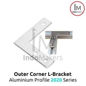 Aluminium Profile Reinforced Outer Bracket L Joint Profile 2020