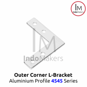 Aluminium Profile Reinforced Outer Bracket L Joint Profile 4545