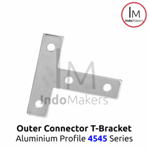 Aluminium Profile Reinforced Outer Bracket T Joint Profile 4545
