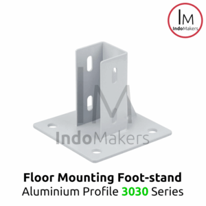 Aluminium Profile Foot Stand / Foundation Base Plate Fixed Series 3030
