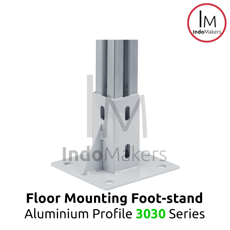 Aluminium Profile Foot Stand / Foundation Base Plate Fixed Series 3030 - Image 3