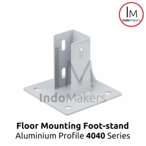 Aluminium Profile Foot Stand / Foundation Base Plate Fixed Series 4040