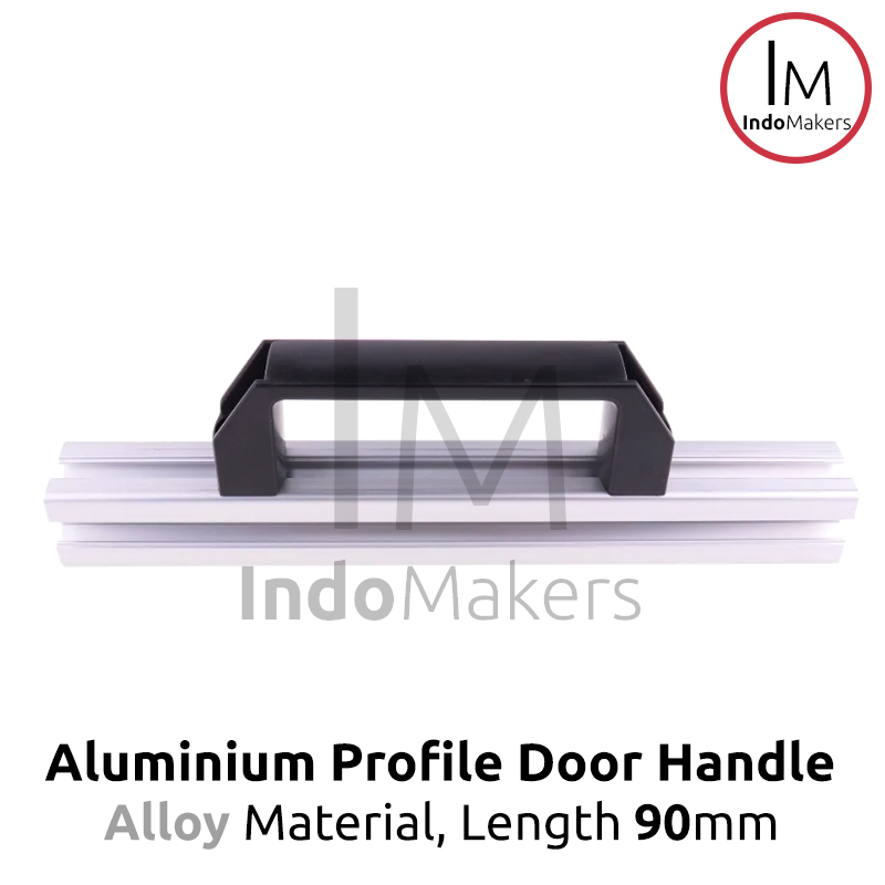 Aluminium Profile Door Handle / Pegangan Pintu Profil Metal 90mm - Image 3