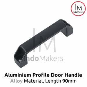 Aluminium Profile Door Handle / Pegangan Pintu Profil Metal 90mm