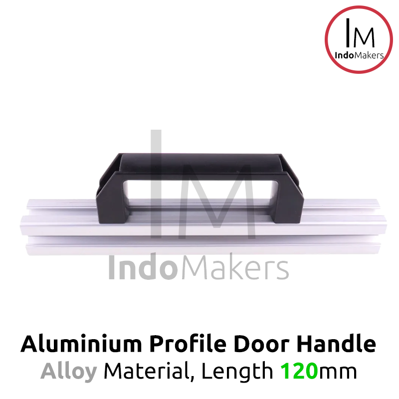Aluminium Profile Door Handle / Pegangan Pintu Profil Metal 120mm - Image 3