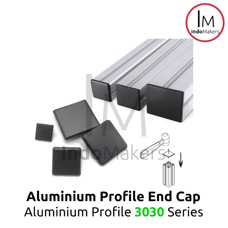 Aluminium Profile End Cap 3030 / Tutup Ujung Aluminium Profile 3030 - Image 2