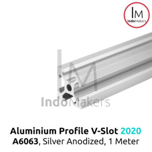 Aluminium Profile / Extrusion A6063 V Slot 2020 Linear Rail Silver