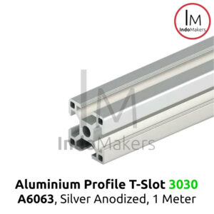 Aluminium Profile / Extrusion Frame A6063 T Slot 3030 Silver Anodized