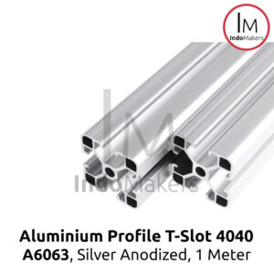Aluminium Profile / Extrusion Frame A6063 T Slot 4040 Silver Anodized