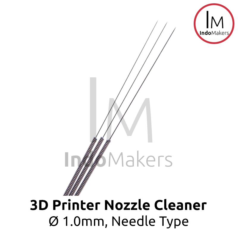 3D Printer Nozzle Cleaner Needle 1.0mm / Pembersih Nozzle 3D Printer - Image 2