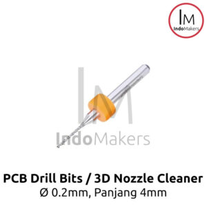 3D Printer Nozzle Cleaner / Drill Bit / Pembersih Nozzle / Diameter 0.2mm
