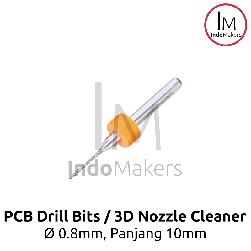 3D Printer Nozzle Cleaner / Drill Bit / Pembersih Nozzle / Diameter 0.8mm