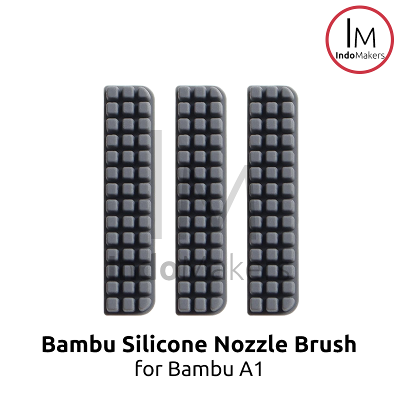 3D Printer Bambu Lab A1 Silicone Nozzle Brush Scrubber Wiper Replacement Parts - Image 4