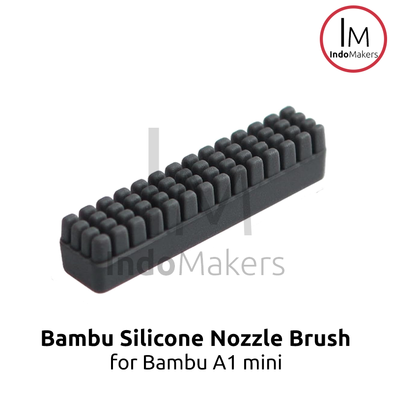 3D Printer Bambu Lab A1 Mini Silicone Nozzle Brush Scrubber Wiper Replacement Parts